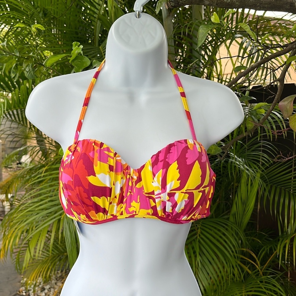 ACQUALARA Brazilian Bikini Top size large